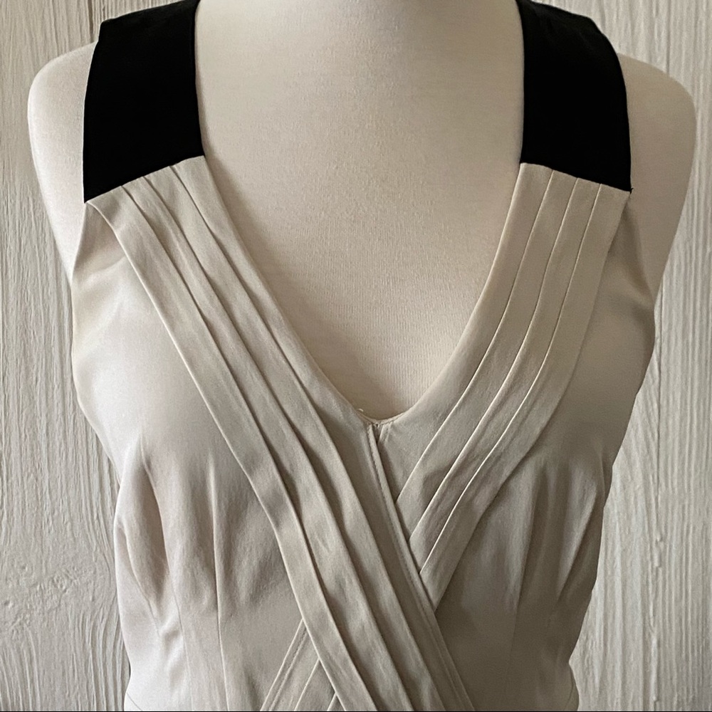 Banana Republic Monogram Collection Form Fitting Silk Dress Size 4 - Picture 7 of 14
